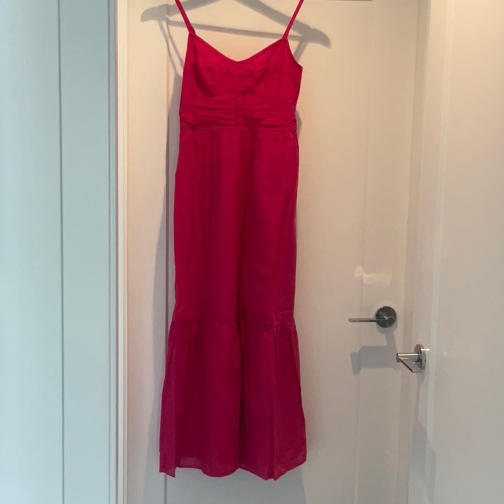 Pink Spaghetti Strap Sundress